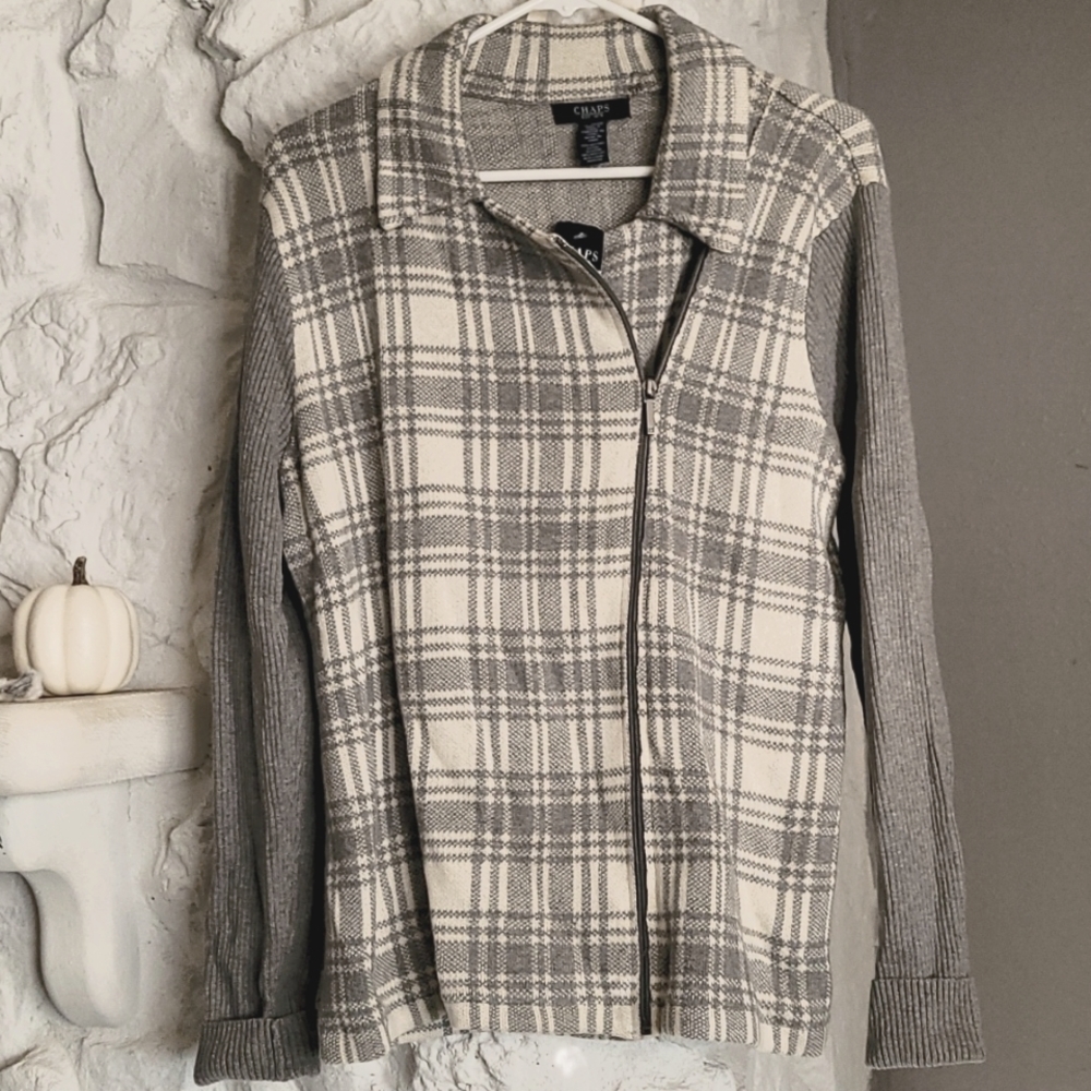 Chaps Sweater Jacket